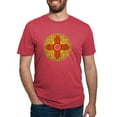 thumbnail image 1 of CafePress - SUNBURST ZIA Men's Deluxe T Shirt - Mens Tri-blend T-Shirt, 1 of 4
