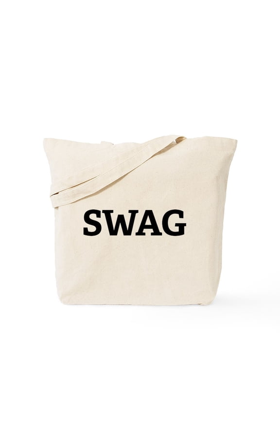 - SWAG Tote Bag - Unisex Canvas Tote Bag, Beige, 1-Piece