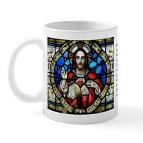 CafePress - Sacred Heart And Arrupe Quotation Mug - 11 oz Ceramic Mug - Novelty Coffee Tea Cup