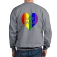 thumbnail image 1 of CafePress - Safe Space In Heart Sweatshirt - Crew Neck Sweatshirt, 1 of 4
