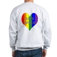 thumbnail image 1 of CafePress - Safe Space In Heart Sweatshirt - Crew Neck Sweatshirt, 1 of 4
