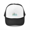 thumbnail image 1 of CafePress - Sail Boat Race - Adjustable Unisex Printed Trucker Hat with Mesh Back, 1 of 8