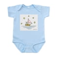 thumbnail image 1 of CafePress - Sailing - Baby Light Bodysuit, Size Newborn - 24 Months, 1 of 4