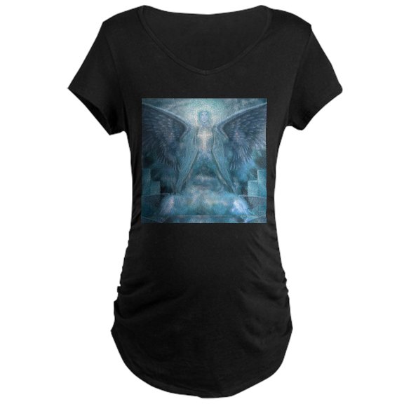 CafePress - Saint Archangel Michael Maternity T Shirt - Maternity Dark T-Shirt