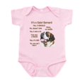 thumbnail image 1 of CafePress - Saint Bernard FAQ Infant Bodysuit - Baby Light Bodysuit, Size Newborn - 24 Months, 1 of 4
