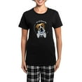 thumbnail image 1 of CafePress - Saint Bernard IAAM Women's Dark Pajamas - Women's Short Sleeve Print T-Shirt and Pants Dark Cotton Pajama Set, 1 of 7