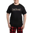 thumbnail image 1 of CafePress - Saint Bernard Pajamas - Men's Dark Loose Fit Cotton Pajama Set, 1 of 7