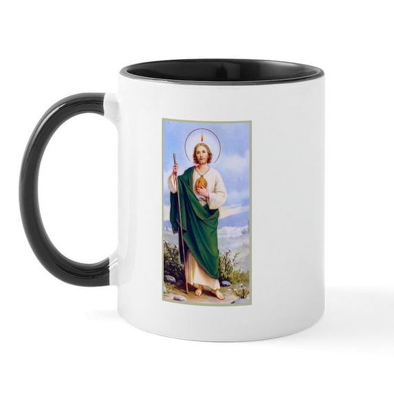 CafePress - Saint Jude Mug - 11 oz Ceramic Mug - Novelty Coffee Tea Cup