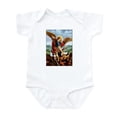 thumbnail image 1 of CafePress - Saint Michael The Archangel Body Suit - Baby Light Bodysuit, Size Newborn - 24 Months, 1 of 4