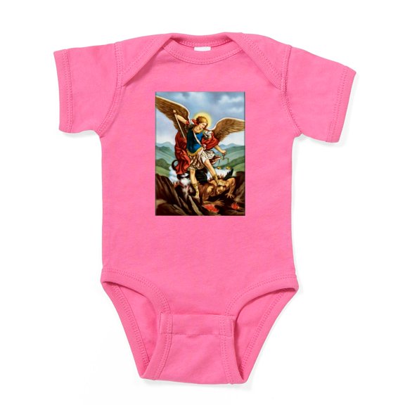 CafePress - Saint Michael The Archangel Body Suit - Cute Infant Bodysuit Baby Romper - Size Newborn - 24 Months