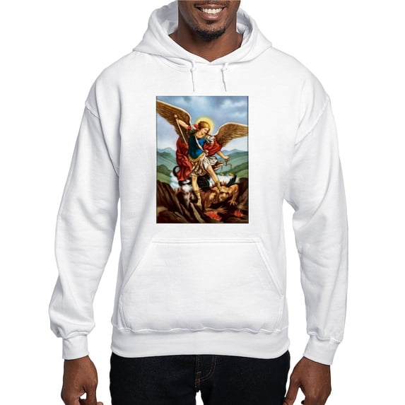 CafePress - Saint Michael The Archangel Hooded Sweatshirt - Pullover Hoodie, Hooded Sweatshirt
