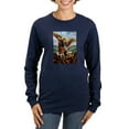 thumbnail image 1 of CafePress - Saint Michael The Archangel Long Sleeve T Shirt - Women's Long Sleeve Graphic Tee Casual Fit, 1 of 4