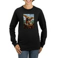 thumbnail image 1 of CafePress - Saint Michael The Archangel Long Sleeve T Shirt - Women's Long Sleeve Graphic Tee Casual Fit, 1 of 4