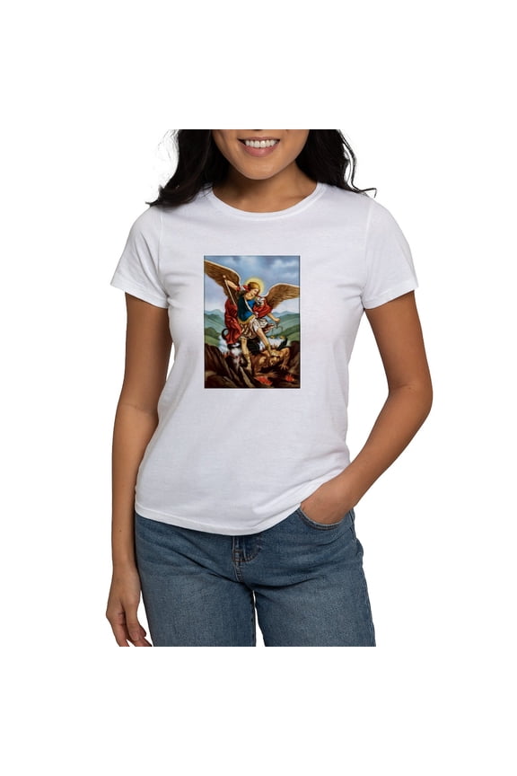 - Saint Michael The Archangel T Shirt - Women's Classic T-Shirt