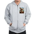 thumbnail image 1 of CafePress - Saint Michael The Archangel Zip Hoodie Sweatshirt - Zip Hoodie, Classic Hooded Sweatshirt with Metal Zipper, 1 of 4