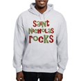 thumbnail image 1 of CafePress - Saint Nicholas Rocks Hooded Sweatshirt - Pullover Hoodie, Hooded Sweatshirt, 1 of 3
