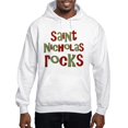 thumbnail image 1 of CafePress - Saint Nicholas Rocks Hooded Sweatshirt - Pullover Hoodie, Hooded Sweatshirt, 1 of 3