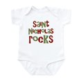 thumbnail image 1 of CafePress - Saint Nicholas Rocks Infant Bodysuit - Baby Light Bodysuit, Size Newborn - 24 Months, 1 of 4