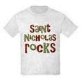 thumbnail image 1 of CafePress - Saint Nicholas Rocks Kids Light T Shirt - Light Classic Kids Graphic, Short Sleeve T-Shirt, Sizes XS-XL, 1 of 4