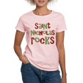thumbnail image 1 of CafePress - Saint Nicholas Rocks Women's Light T Shirt - Women's Classic T-Shirt, 1 of 4