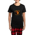 thumbnail image 1 of CafePress - Salem MA Witch Women's Dark Pajamas - Women's Short Sleeve Print T-Shirt and Pants Dark Cotton Pajama Set, 1 of 7
