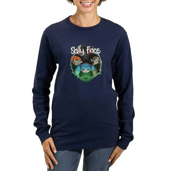 CafePress - Sally Face The Wretched Long Sleeve T Shirt - Women's Long Sleeve Graphic Tee Casual Fit