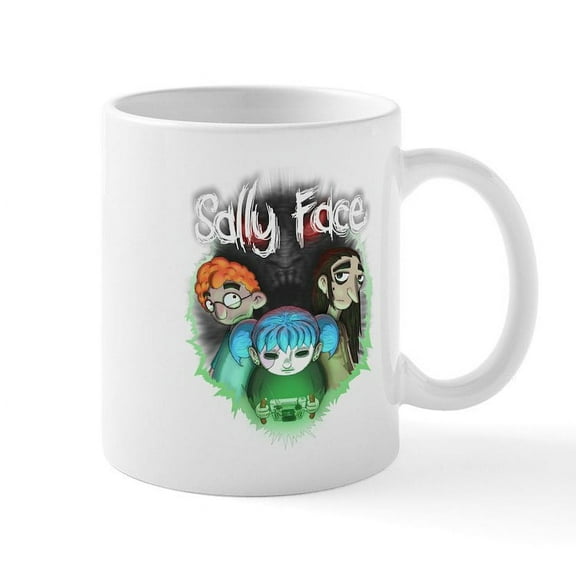 CafePress - Sally Face The Wretched Mugs - 11 oz Ceramic Mug - Novelty Coffee Tea Cup