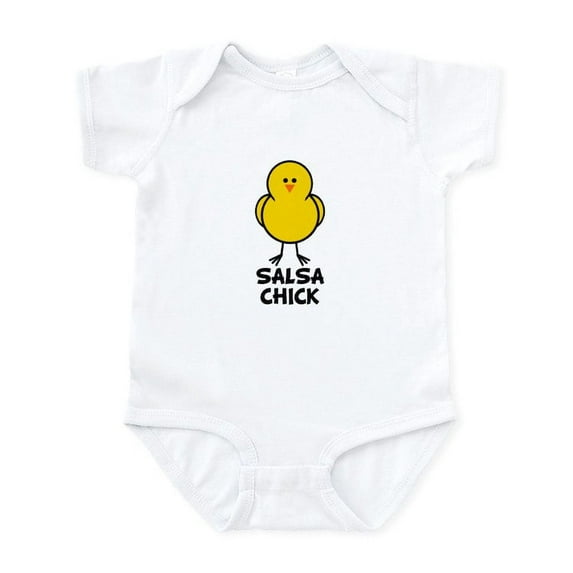 CafePress - Salsa Chick Infant Bodysuit - Baby Light Bodysuit, Size Newborn - 24 Months