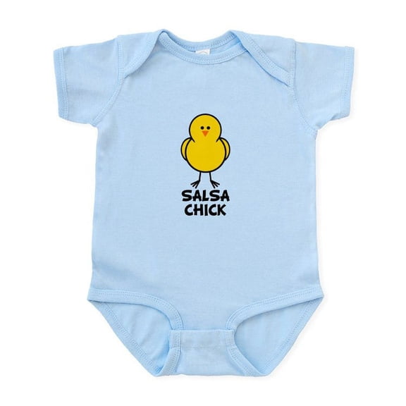 CafePress - Salsa Chick Infant Bodysuit - Baby Light Bodysuit, Size Newborn - 24 Months