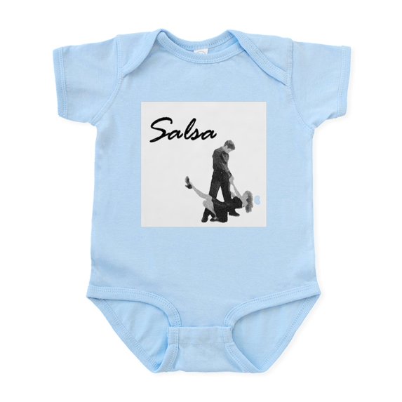 CafePress - Salsa Dancers Infant Bodysuit - Baby Light Bodysuit, Size Newborn - 24 Months