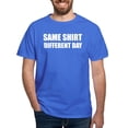 thumbnail image 1 of CafePress - Same Shirt Different Day Dark T Shirt - Men's Classic Graphic Cotton T-Shirt, 1 of 4