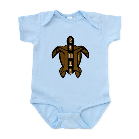 CafePress - Samoa Turtle Infant Bodysuit - Baby Light Bodysuit, Size Newborn - 24 Months