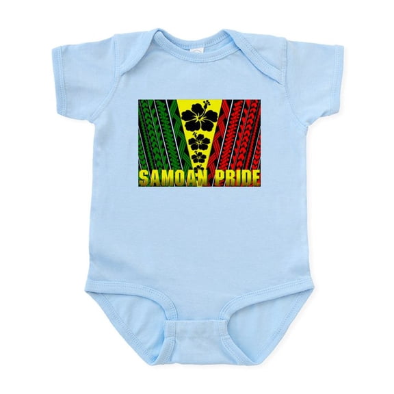 CafePress - Samoan Pride Infant Bodysuit - Baby Light Bodysuit, Size Newborn - 24 Months