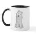 thumbnail image 1 of CafePress - Samoyed Picture Mug - 11 oz Ceramic Mug - Novelty Coffee Tea Cup, 1 of 3
