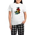 thumbnail image 1 of CafePress - Samurai Robe Women's Light Pajamas - Women's Short Sleeve Print T-Shirt and Pants Light Cotton Pajama Set, 1 of 7