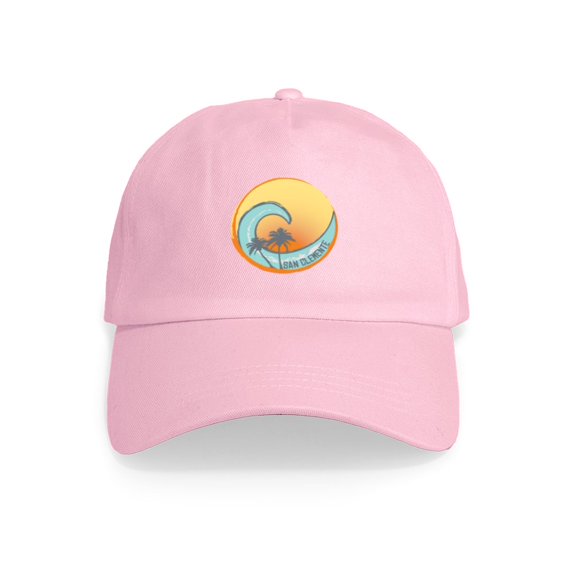 CafePress - San Clemente Sunset Crest Cap - Adjustable 100% Brushed Unisex Casual Cotton Baseball Cap, Beige, 1