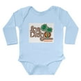 thumbnail image 1 of CafePress - San Diego CA Long Sleeve Infant Bodysuit - Long Sleeve Cotton Baby Bodysuit, 1 of 4