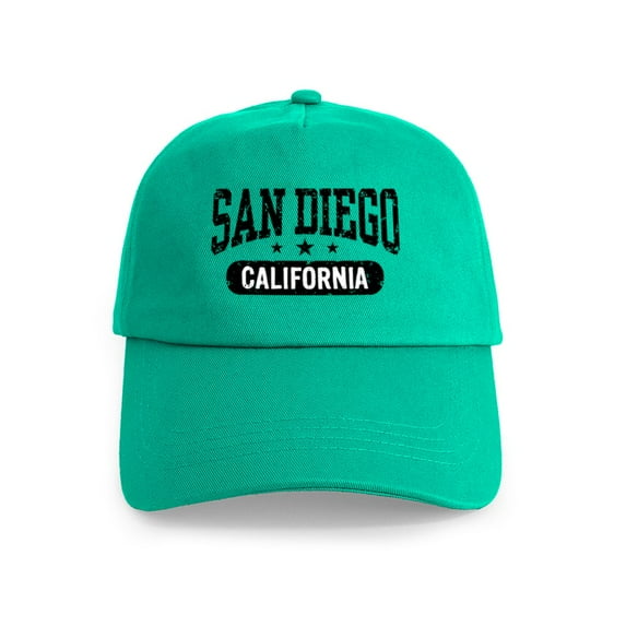 CafePress - San Diego California Cap - Adjustable 100% Brushed Unisex Casual Cotton Baseball Cap, Beige, 1