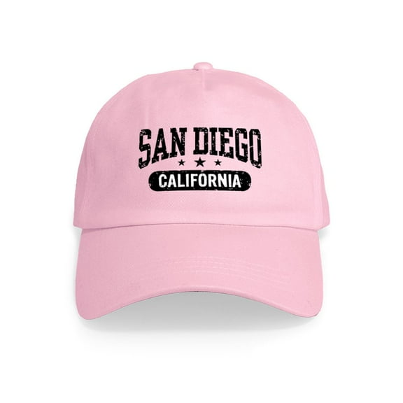 CafePress - San Diego California Cap - Adjustable 100% Brushed Unisex Casual Cotton Baseball Cap, Beige, 1