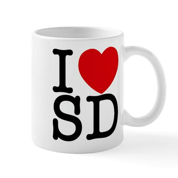 CafePress - San Diego Mug - 11 oz Ceramic Mug - Novelty Coffee Tea Cup