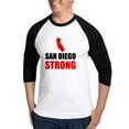 thumbnail image 1 of CafePress - San Diego Strong Baseball Jersey - Cotton Baseball Jersey, 3/4 Raglan Sleeve Shirt, 1 of 4