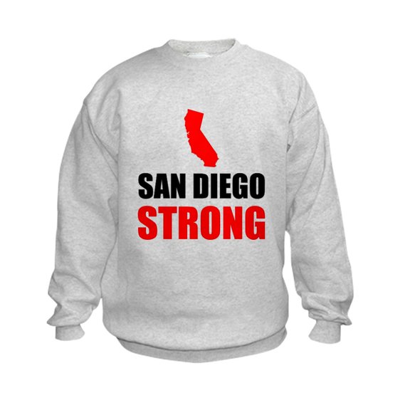 CafePress - San Diego Strong Sweatshirt - Kids Sweatshirt, Youth Crew Neck Sweatshirt