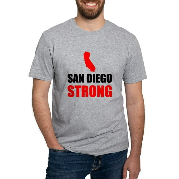 CafePress - San Diego Strong T Shirt - Fitted T-Shirt, Vintage Fit Soft Cotton Tee