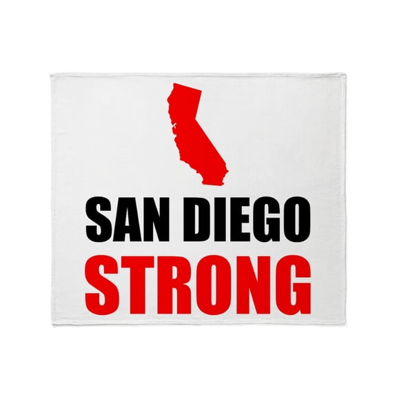 CafePress - San Diego Strong Throw Blanket - Soft Fleece Throw Blanket, 50"x60" for All Ages