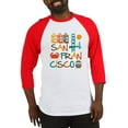thumbnail image 1 of CafePress - San Francisco Baseball Jersey - Cotton Baseball Jersey, 3/4 Raglan Sleeve Shirt, 1 of 4