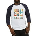 thumbnail image 1 of CafePress - San Francisco Baseball Jersey - Cotton Baseball Jersey, 3/4 Raglan Sleeve Shirt, 1 of 4
