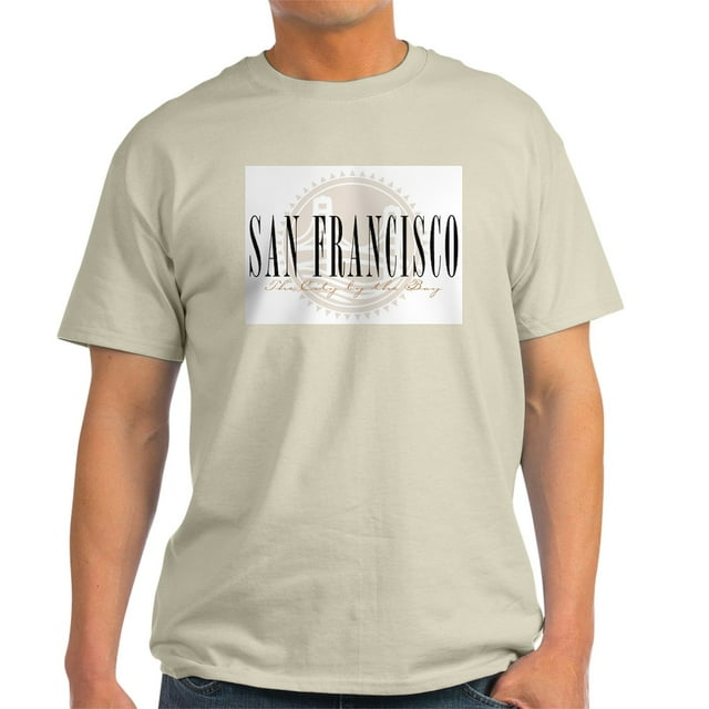 CafePress - San Francisco Bridge Ash Grey T Shirt - Light T-Shirt - CP