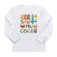 thumbnail image 1 of CafePress - San Francisco Long Sleeve T Shirt - Long Sleeve Infant T-Shirt, 1 of 2