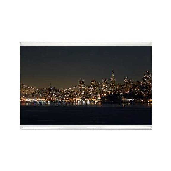 CafePress - San Francisco - Rectangle Magnet, 2"x3" Refrigerator Magnet