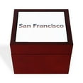 thumbnail image 1 of CafePress - San Francisco Stars And Stripes - Keepsake Box, Finished Hardwood Jewelry Box, Velvet Lined Memento Box, 1 of 5